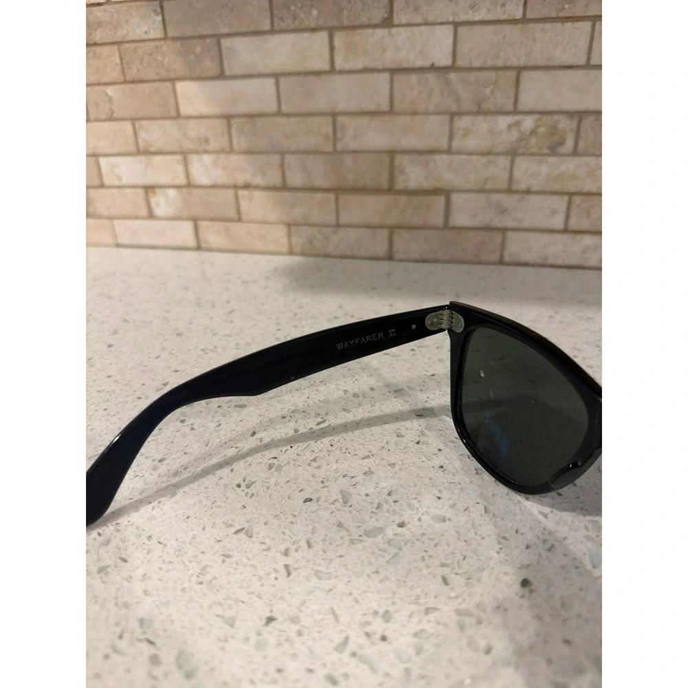 Vintage 1980s B&L Ray Ban Wayfarer II W0758 Sunglasses